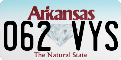 AR license plate 062VYS