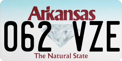 AR license plate 062VZE