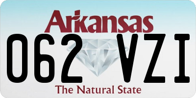 AR license plate 062VZI