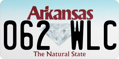AR license plate 062WLC