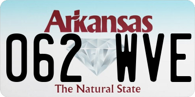 AR license plate 062WVE