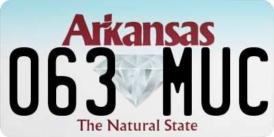 AR license plate 063MUC