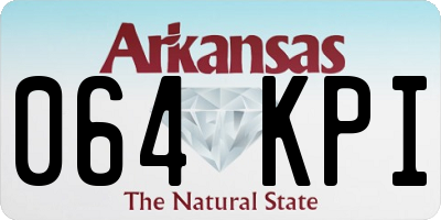 AR license plate 064KPI