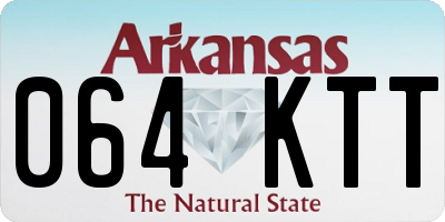 AR license plate 064KTT