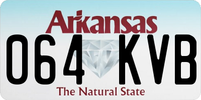 AR license plate 064KVB