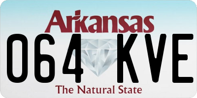 AR license plate 064KVE