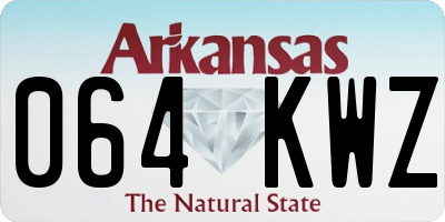 AR license plate 064KWZ