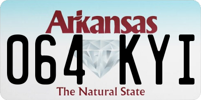 AR license plate 064KYI