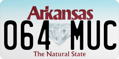 AR license plate 064MUC