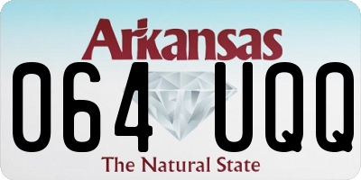 AR license plate 064UQQ