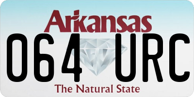 AR license plate 064URC