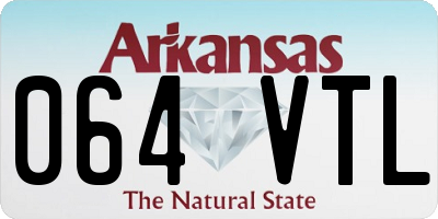 AR license plate 064VTL