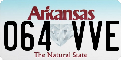 AR license plate 064VVE
