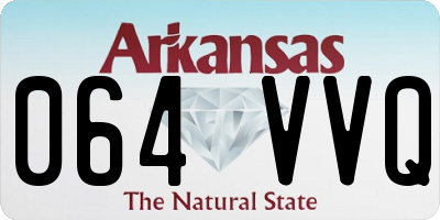 AR license plate 064VVQ