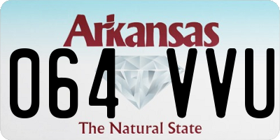 AR license plate 064VVU