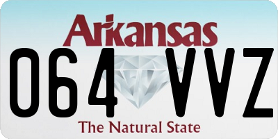 AR license plate 064VVZ
