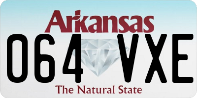 AR license plate 064VXE