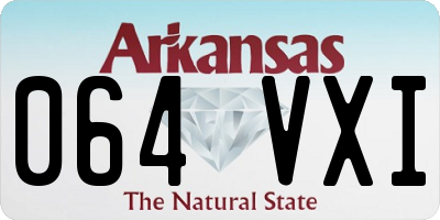 AR license plate 064VXI