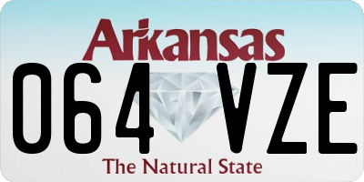 AR license plate 064VZE