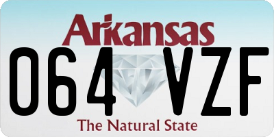 AR license plate 064VZF