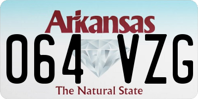 AR license plate 064VZG