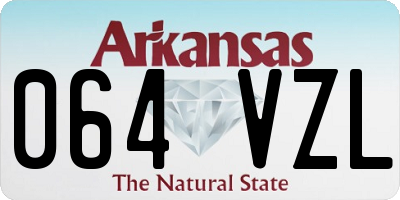AR license plate 064VZL