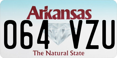 AR license plate 064VZU