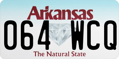 AR license plate 064WCQ