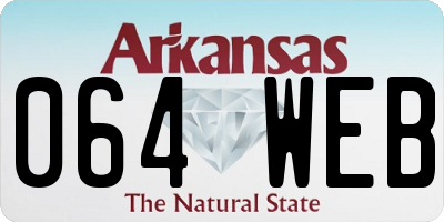 AR license plate 064WEB
