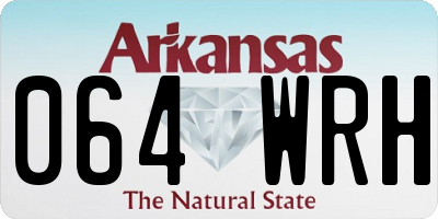 AR license plate 064WRH