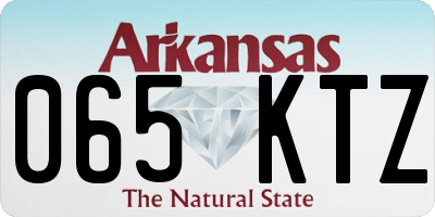 AR license plate 065KTZ