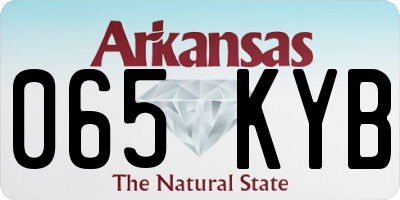 AR license plate 065KYB