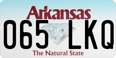 AR license plate 065LKQ