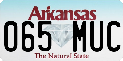 AR license plate 065MUC
