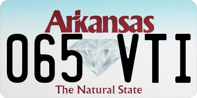 AR license plate 065VTI