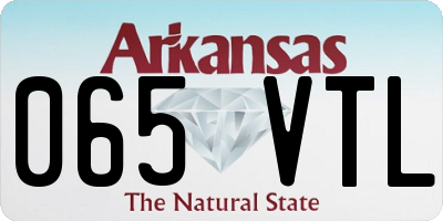 AR license plate 065VTL