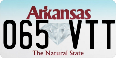 AR license plate 065VTT