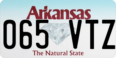 AR license plate 065VTZ