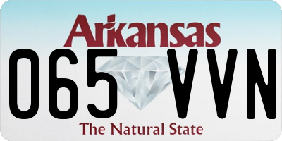 AR license plate 065VVN