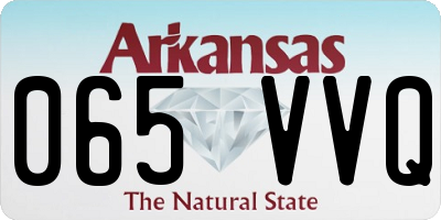 AR license plate 065VVQ