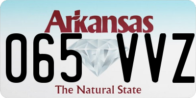AR license plate 065VVZ