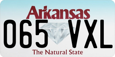 AR license plate 065VXL