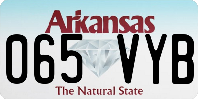 AR license plate 065VYB