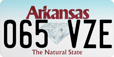 AR license plate 065VZE