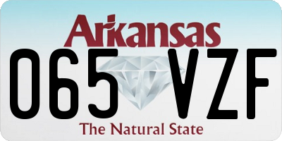AR license plate 065VZF
