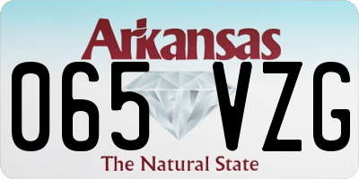 AR license plate 065VZG