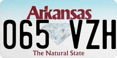 AR license plate 065VZH