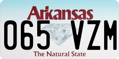AR license plate 065VZM