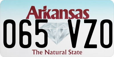 AR license plate 065VZO