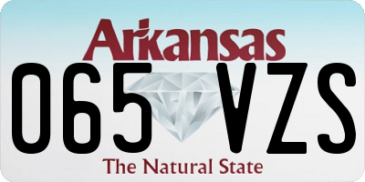 AR license plate 065VZS
